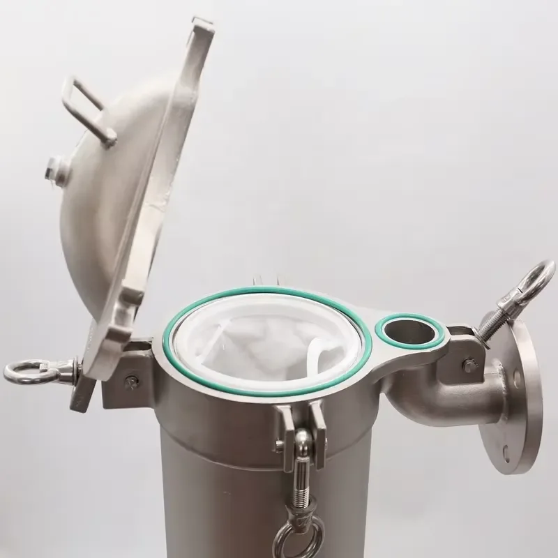 Stainless Steel 304 Top Entry Single Bag Filter Housing Chemical Filter Machine