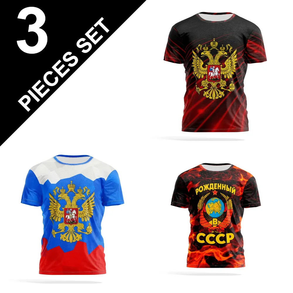 Street Fashion Russia - Russisch embleem print T-shirt heren dames