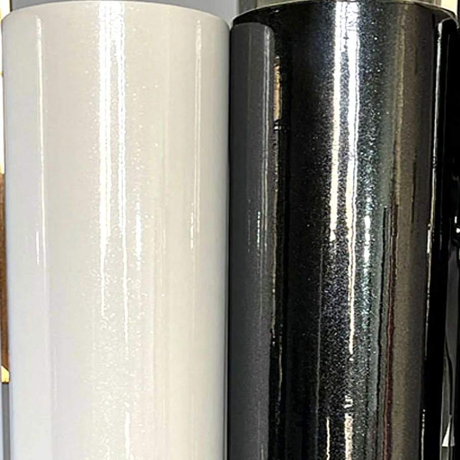 50cm*600cm High Glossy White G - огляд і ціна Glitter Vinyl Roll