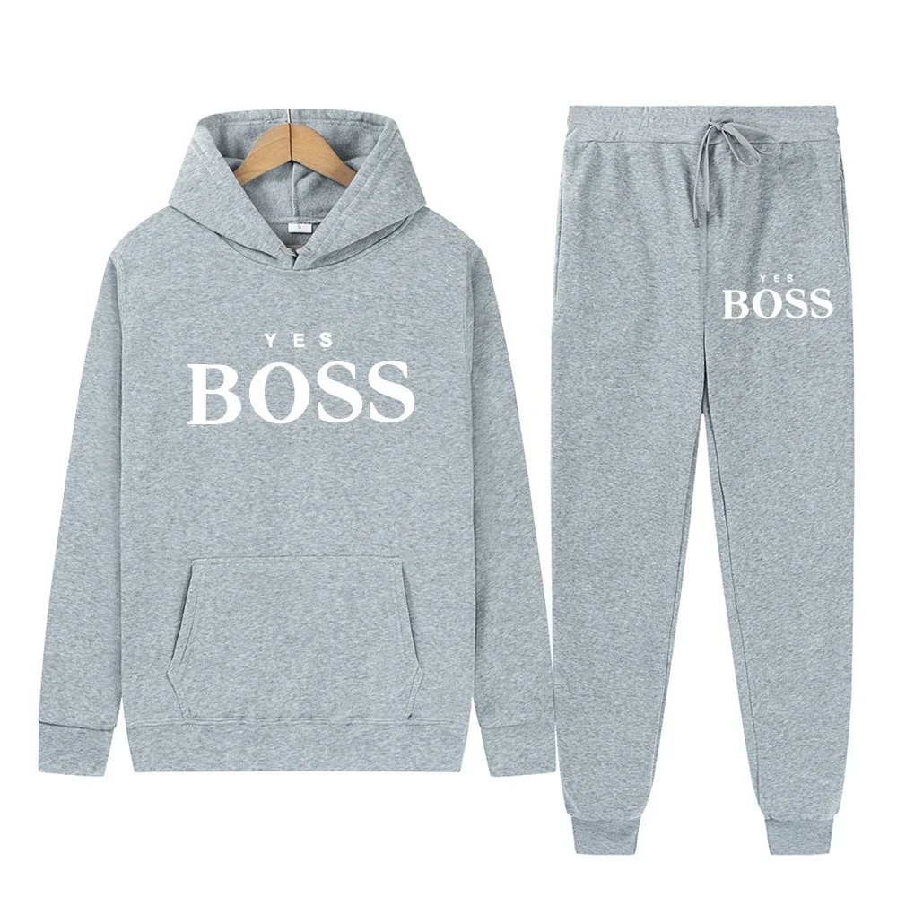 Men Brand New Sets Fashion Autumn Spring Sporting Suit Sweatshirt Sweatpants Mens Clothing 2 Pieces Sets Slim Tracksuit