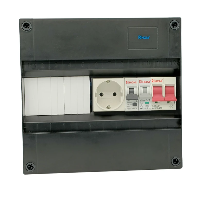 Dutch Hot 12 Loop Black Fuse Box Distribution Box