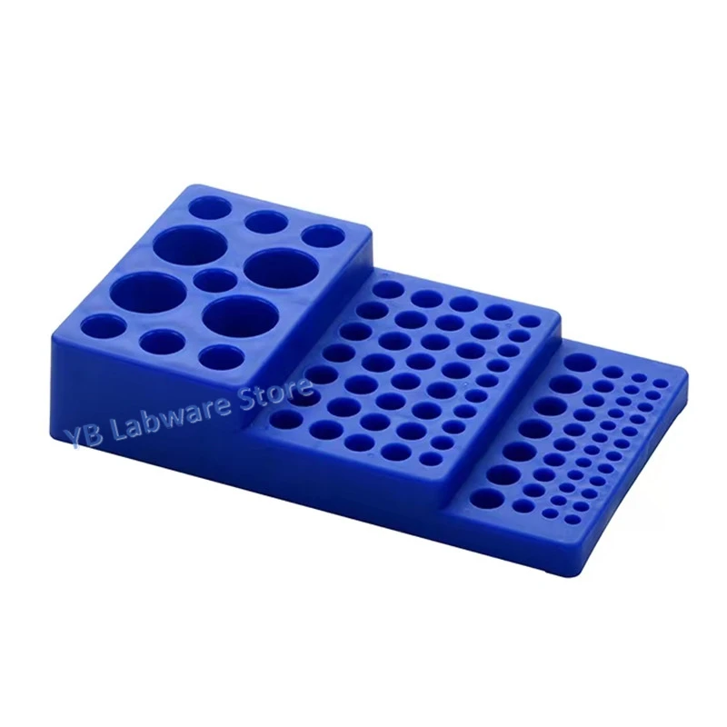 1Pcs Lab PlasticTrapezoidal Multi-purpose Centrifuge Tube Holder, Multi-layer Freezing Tube Rack