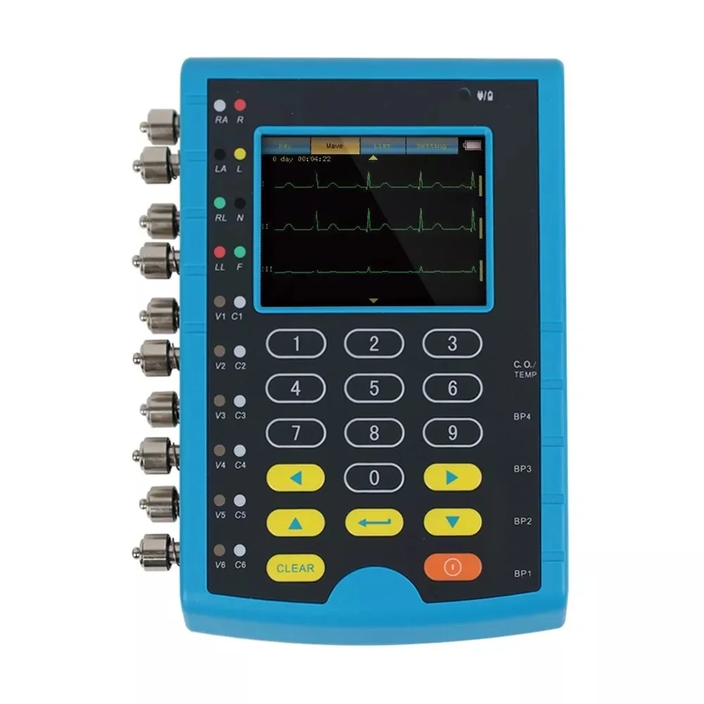 CONTEC USA MS400 Patient Simulator,ECG Resp Temp IBP Simulation Monitor Accuracy Tester