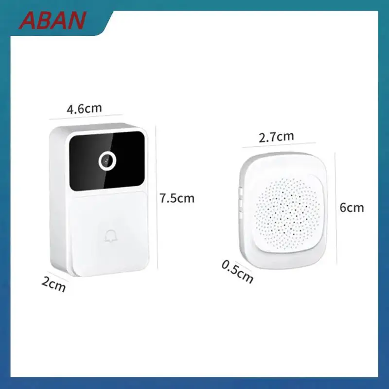 ABAN Smart WIFI Video Doorbell Camera With Night Vision HD Wireless Security Two-Way Intercom Voice Changer For Home