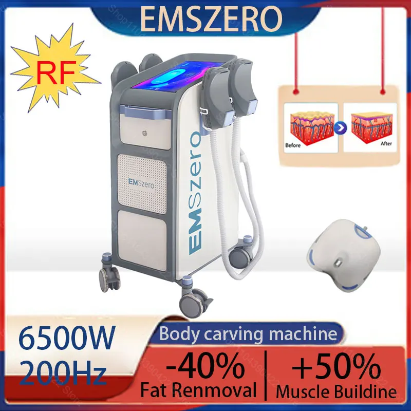 New EMSZERO Health Weight Loss Machine High Power 6500W 15 Tesla RF Electromagnetic Muscle Massage Relaxer Shaping