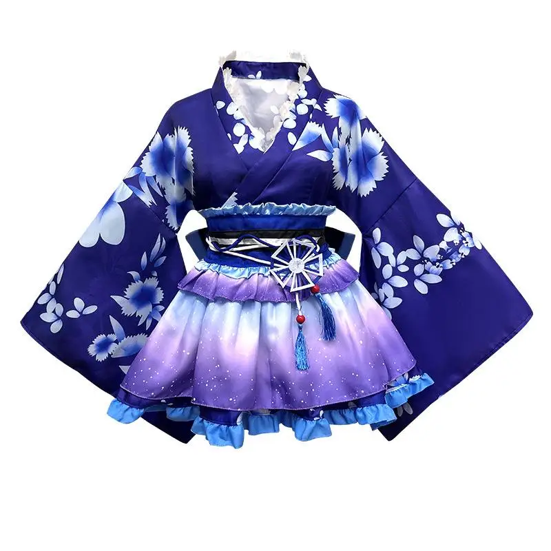 

Кимоно юката на Хэллоуин, женский сценический костюм, традиционный китайский этнический моон, весна 2025 г., без зарегистрированного бренда