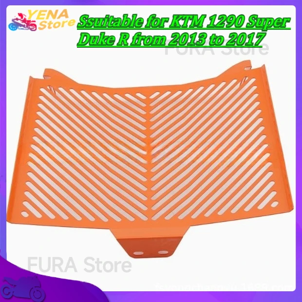 

Motorcycle radiator guard grille cover protector water tank guard accessory suitable for KTM 1290 Super Duke R from 2013 to 2017