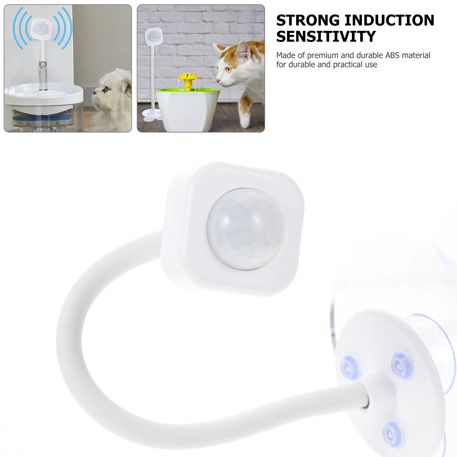 

Pet Water Fountain Sensor ABS Material Energy Saving USB Bowl for Cats Dogs Automatic Circulation Purify Pet Supplies