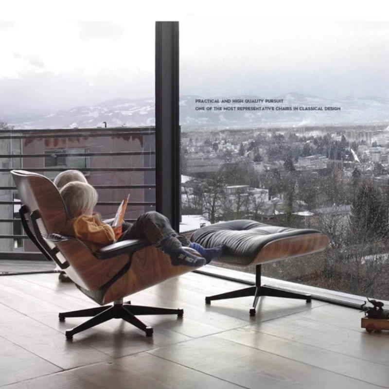 

Leather Nordic Office Chair Armrest Ottoman Modern Executive Comfortable Chair Oversized Designer Sillas De Oficina Home Office