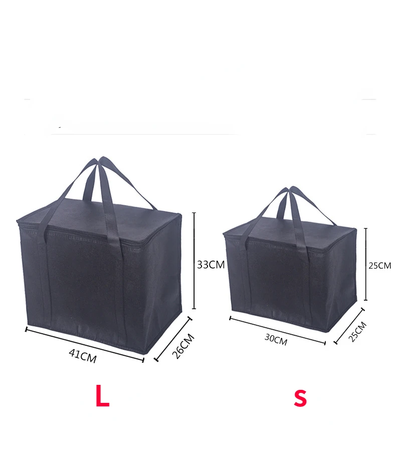 Minimalist Insulated Cooler Bag Waterproof Foldable Portable Food and Drink Insulated Bag Picnic Camping Insulated Bag