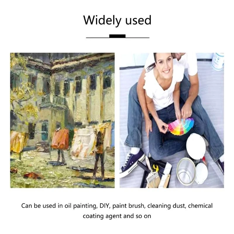 

6Pcs Nylon Painting Brushes Handle Flat Paint Brush for Varnishes, Acrylic Paint, Oil Paint, Watercolor Paint,