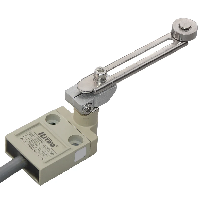 Lifting waterproof IP67 rod roller plunger swing arm spring limit switch for hoisting and mechanical handling applications