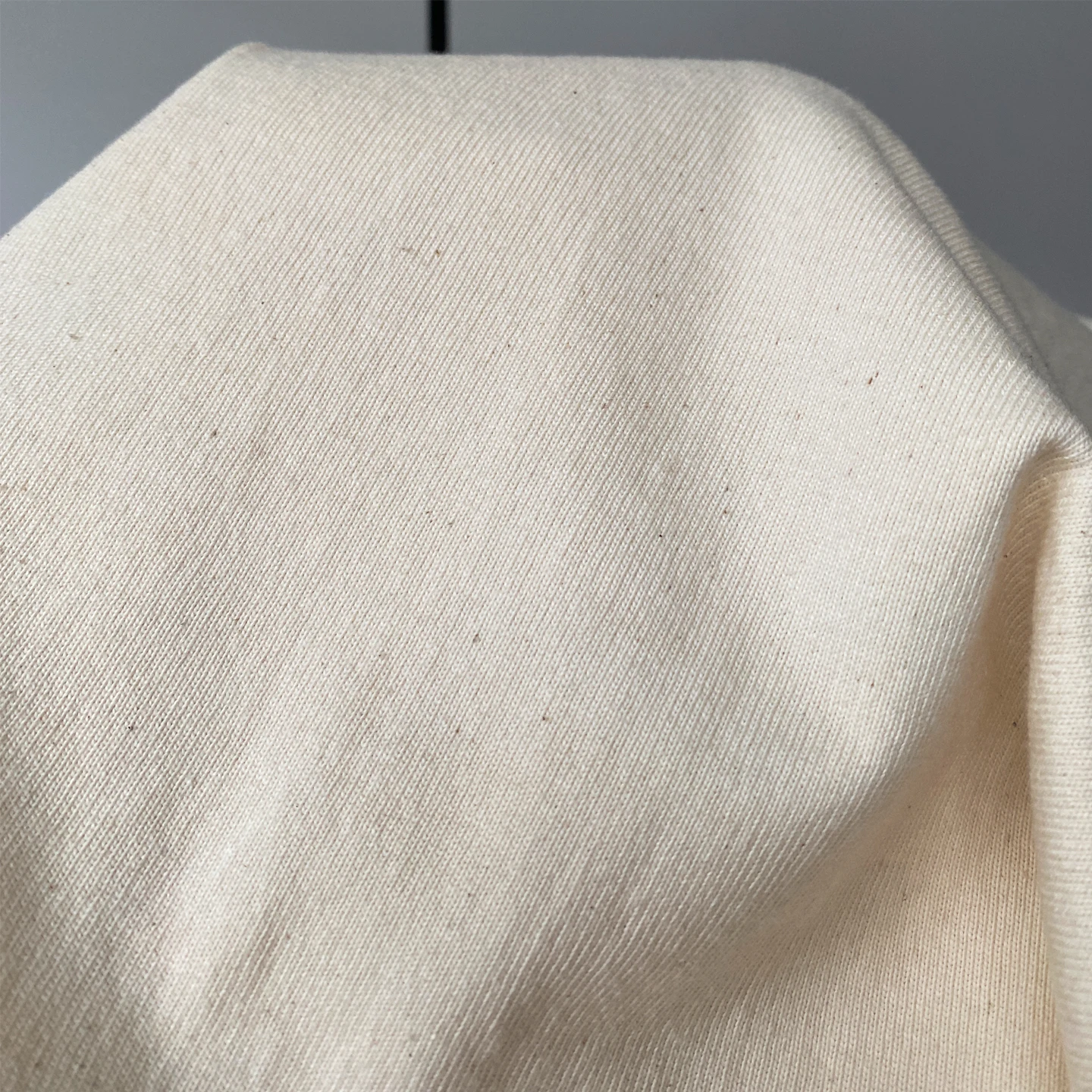 High Street Cotton Tees Tshirts Men's Dark 25 Spring/Summer Curled Edge Shaped T-shirt Oversized Loose Thick Short Sleeve