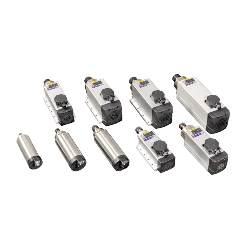 Holry Cnc Spindle Motor 4kw 4.5kw ER32 Spindle Motor Air Cooled Motor Machine Tool Spindle For Woodworking Machine