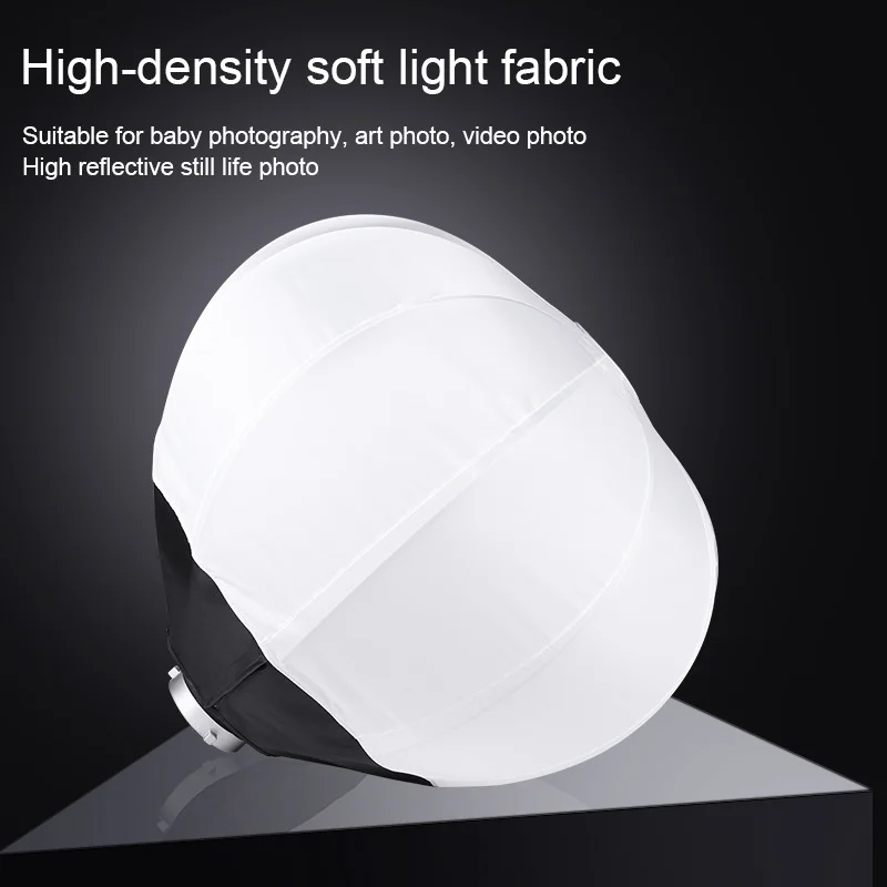 Photography Soft Light Ball Box Cover Live Broadcast Fill Light Lamp Ball Cover Photography Straw Lighting Set