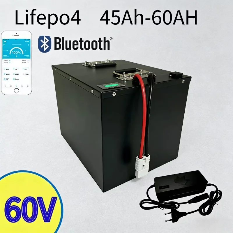 JN 60V LiFePO4 Battery (40Ah–60Ah)  The Ultimate Power Core for 3000W Adult Electric Tricycles & Covered Mobility Scooters