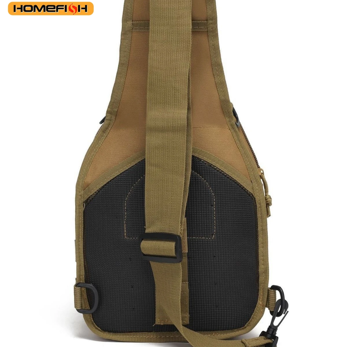 HOMEFISH Bolso Bandolera Táctico para Exteriores, para Hombres y Mujeres, Ideal para Senderismo, Camping y Viajes