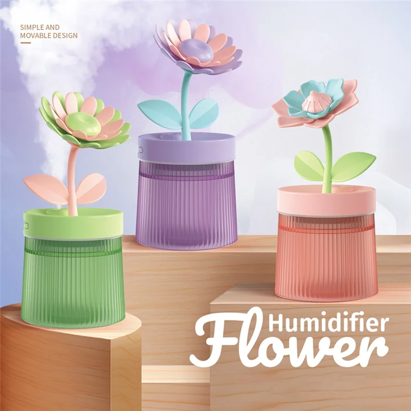 A62K-Увлажнитель Портативный USB-аппарат для ароматерапии Туманообразователь Цветочный увлажнитель воздуха