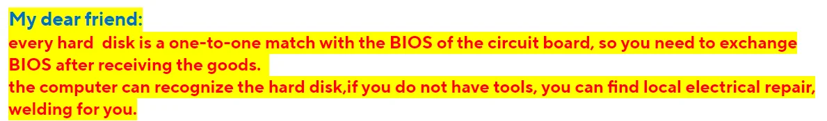 Seagate HDD PCB Logic Board / 100835923   REVA / 6036D