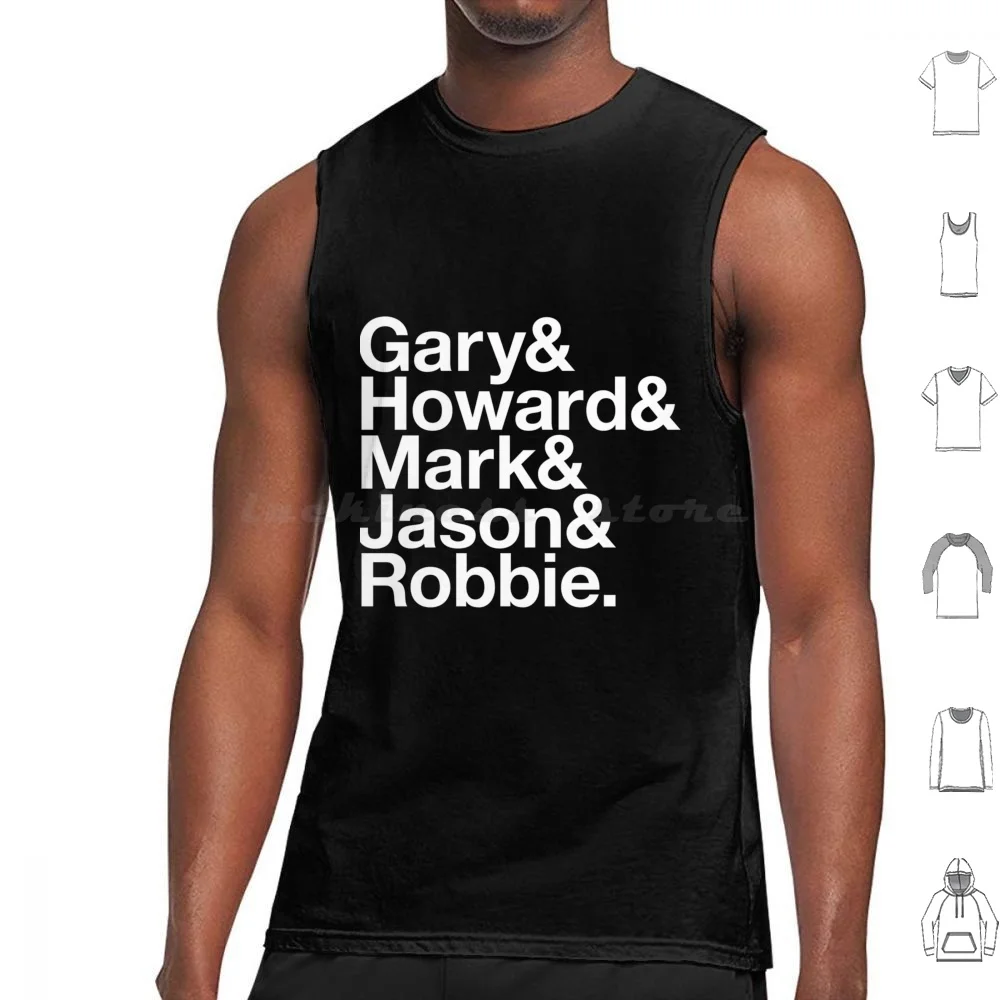 Tt Tank Tops Vest Sleeveless Howard Donald Thatter Jason Orange Gary Barlow Take That Mark Owen Tt Gbarmy Tt3 Tt5 Music Rw