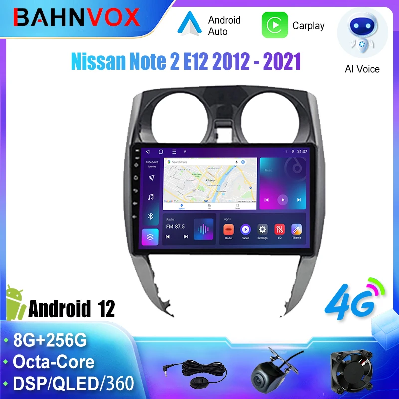 

Автомагнитола для Nissan Note 2 E12 10,1-12,0, мультимедийный видеоплеер на Android 2012 с GPS-навигацией и стереоэкраном 2DIN