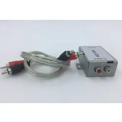 Audio Amplifier Noise Suppressor Isolator Reducer Filter RCA Cable