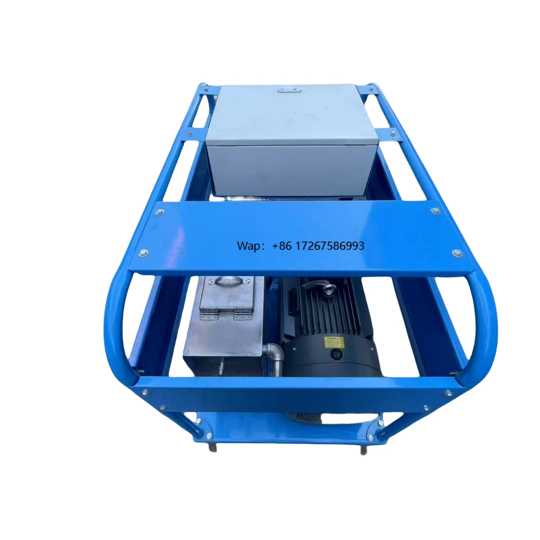 Electric Start High Pressure 500bar Washer with Stainless Steel Pump Head | Explosion-Proof Water Jet Cleaning Machine