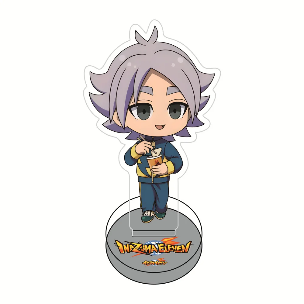 Inazuma Eleven 10cm School Uniform Acrylic Stand Figures keychain Anime Collectible Standee Desk Decor Gift for  Fans