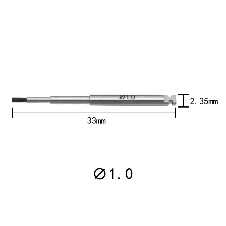 Implant Surface Dental Cleaning Brush Threads Tool Instrument Abutment Cleaning brush Fixture Cleaning Brush