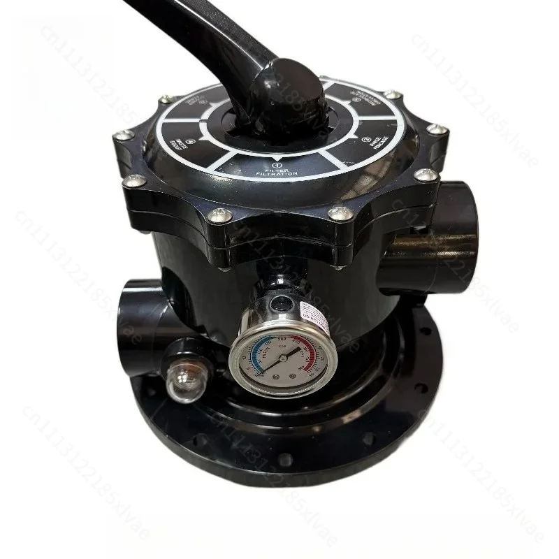 For 2 Inch 6-Port Valve, Replacement Control Head for Swimming Pool Sand Filter