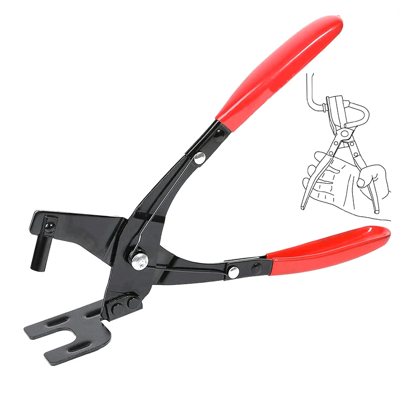 Car Exhaust Pipe Rubber Pad Dismantling Pliers Pulling Dismantling Tool Anti-slip Anti-rust Suitable for All Cars Professional