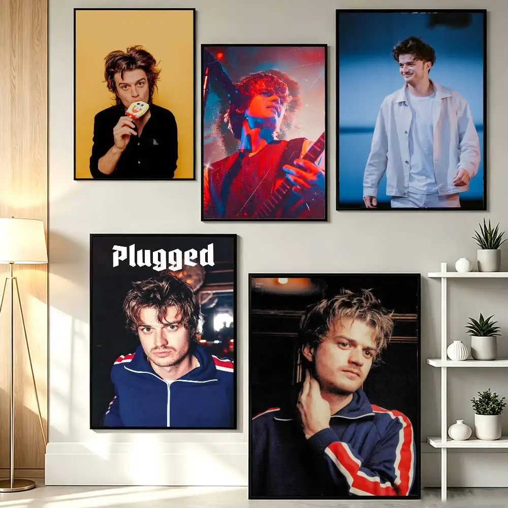 COOL J-Joe Keery Poster HD Self Adhesive Waterproof Wall Art Ideal for Home Office Dorm Gift