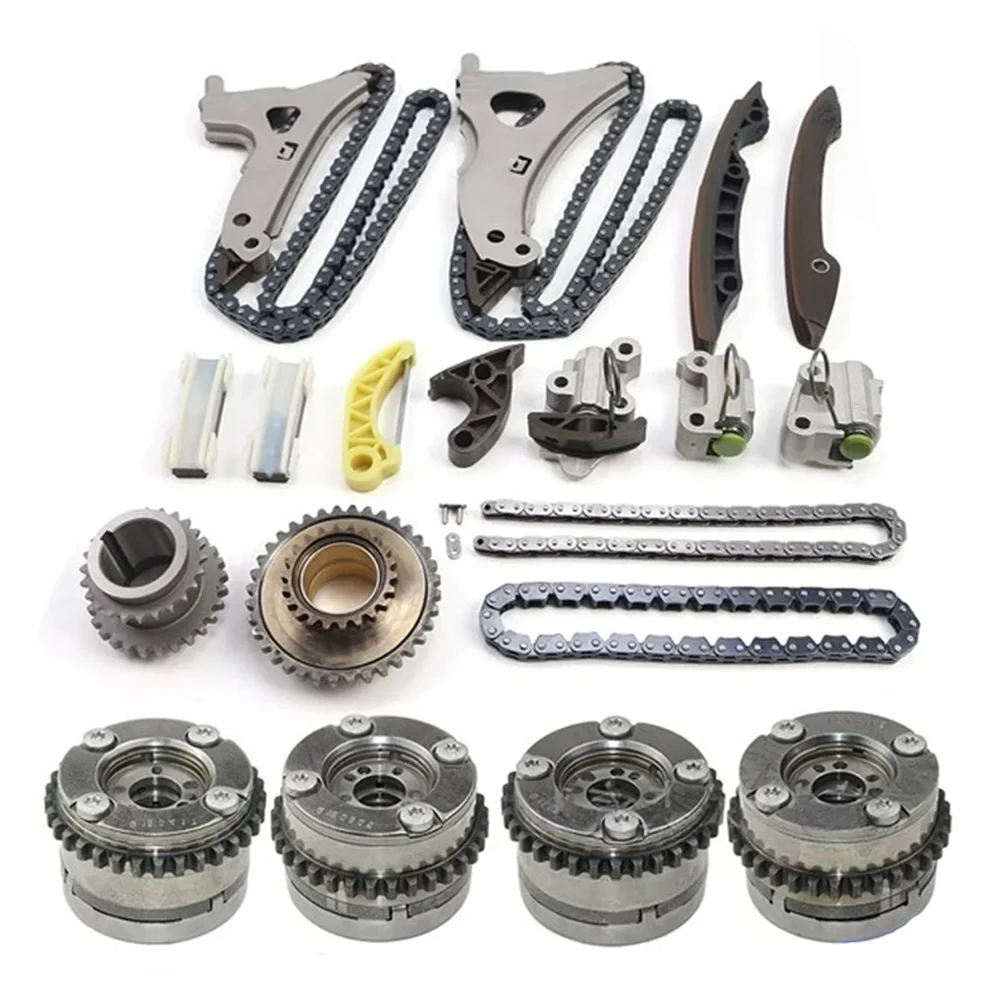 Timing Chain Repair Kit For Mercedes-Benz C E GLS SLK SLC M276 V6 3.0L 3.5L W204 A205 C204 X218 W212 R172 Fit Year 2008–2025