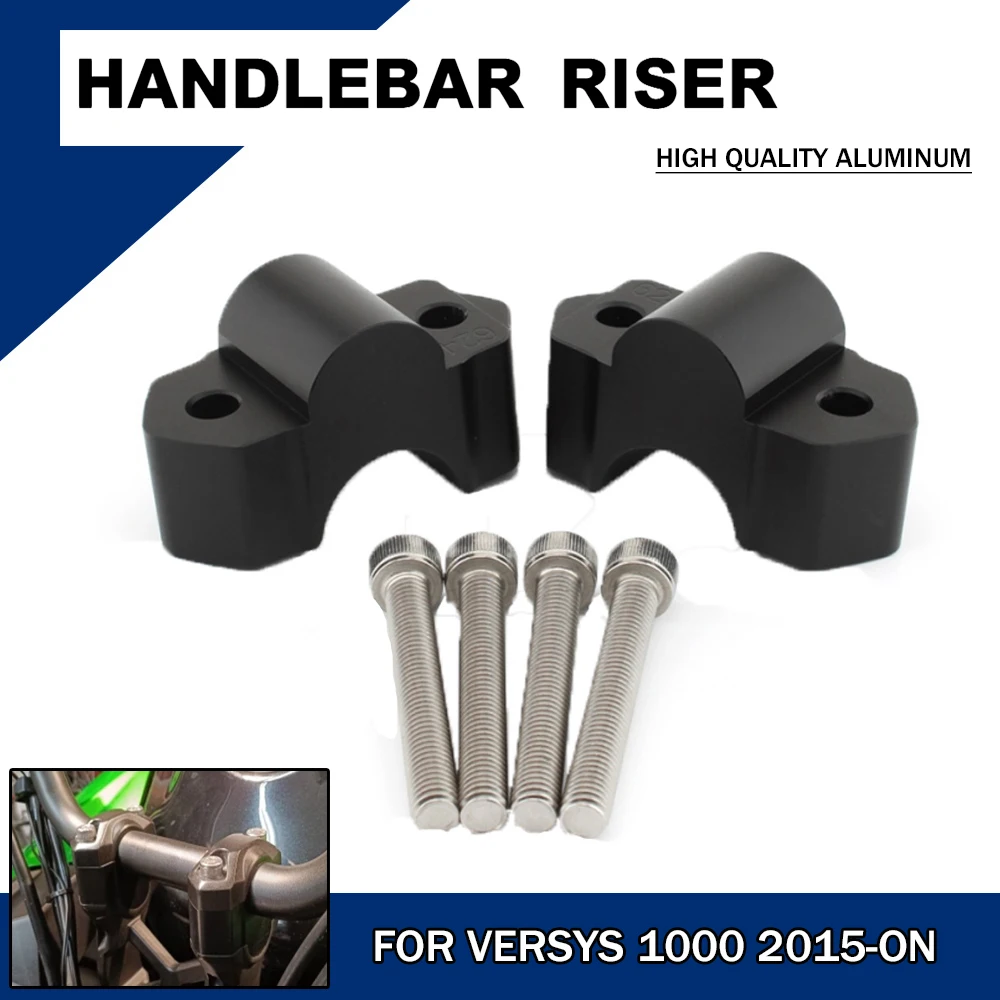For Versys 1000 2015-2022 2023 2024 2025 Motorcycle Handle Bar Riser Move Height Up Kit Clamp Raised Extend For Versys1000 2026