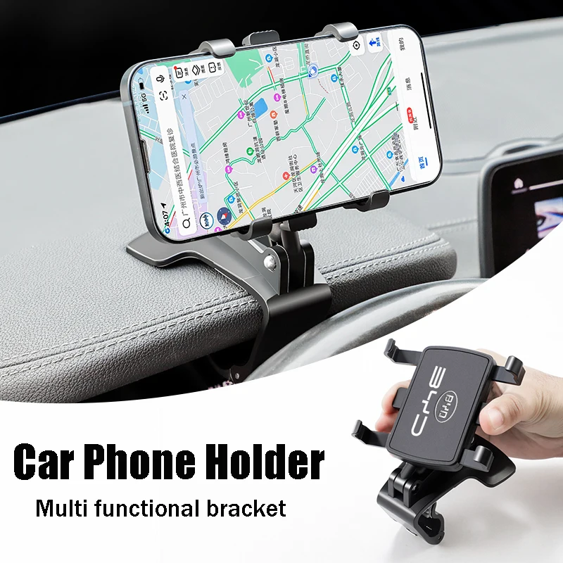 لوحة القيادة حامل هاتف السيارة الشمس قناع مرآة الرؤية الخلفية 1200 دوران قوس ل BYD تانغ U8 F3 E6 Atto3 يوان زائد أغنية F0 G3 I3