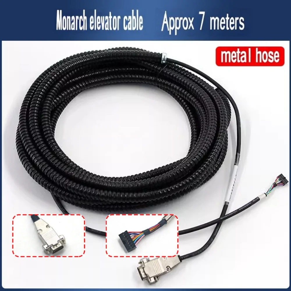 Elevator Encoder Cable 7m Replacement for Heidenhain 1387 EA53C9.25-B26-TH5N2 Yaskawa Fuji Step Bluelight