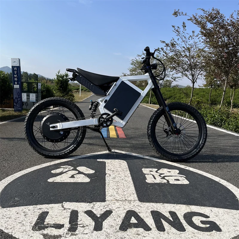 عينة بالجملة متوفرة Cs20 Stealth Bomber Ebike 72V 5000W 8000W 15000W E محرك الدراجات النارية الكهربائية