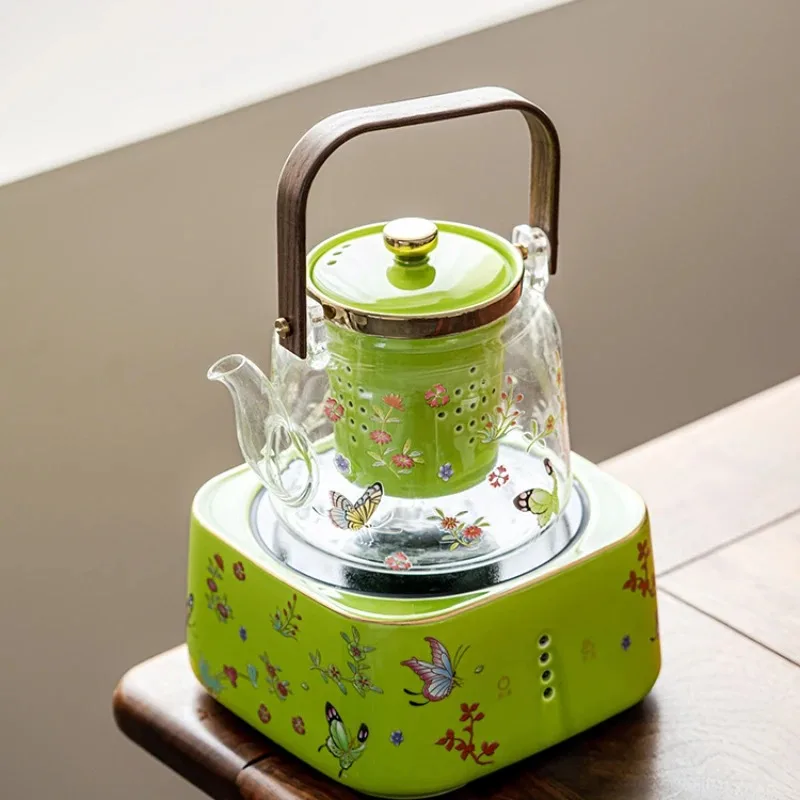Health Pot Household Multi-Function Kettle Glass Teapot Electric Ceramic Stove Tea Cooker Tea Making Dedicated Bottle
