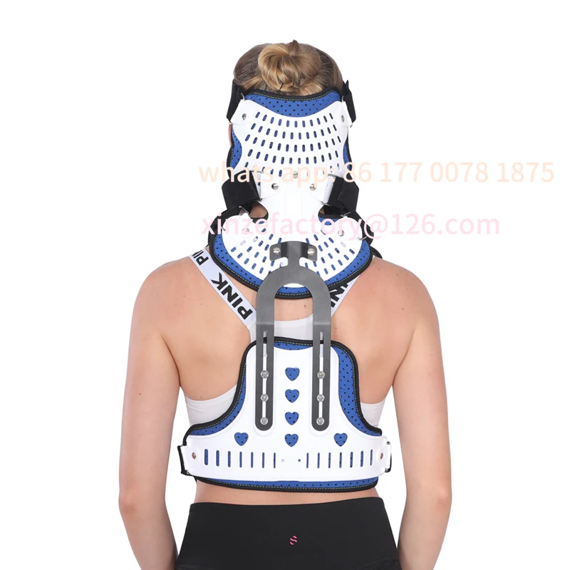 Customizable Height Adjustable Medical Cervical Brace Treatment Lumbar Cervical Spine Tractor Bracket