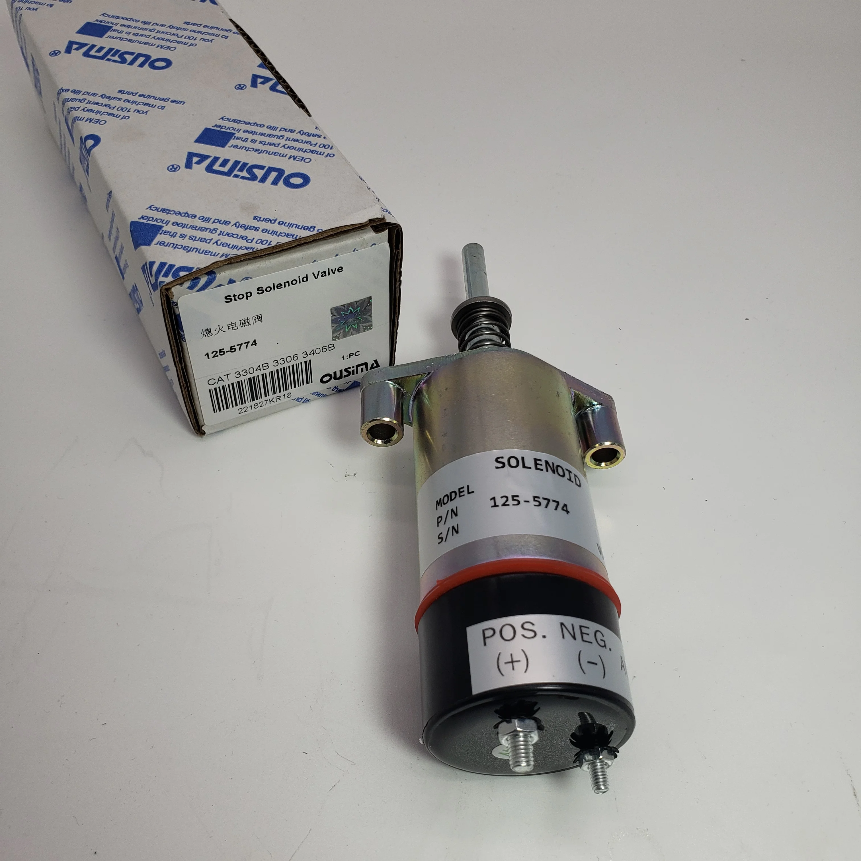

OUSIMA Stop Solenoid Valve 125-5774 for CAT 3304B 3306 3406B