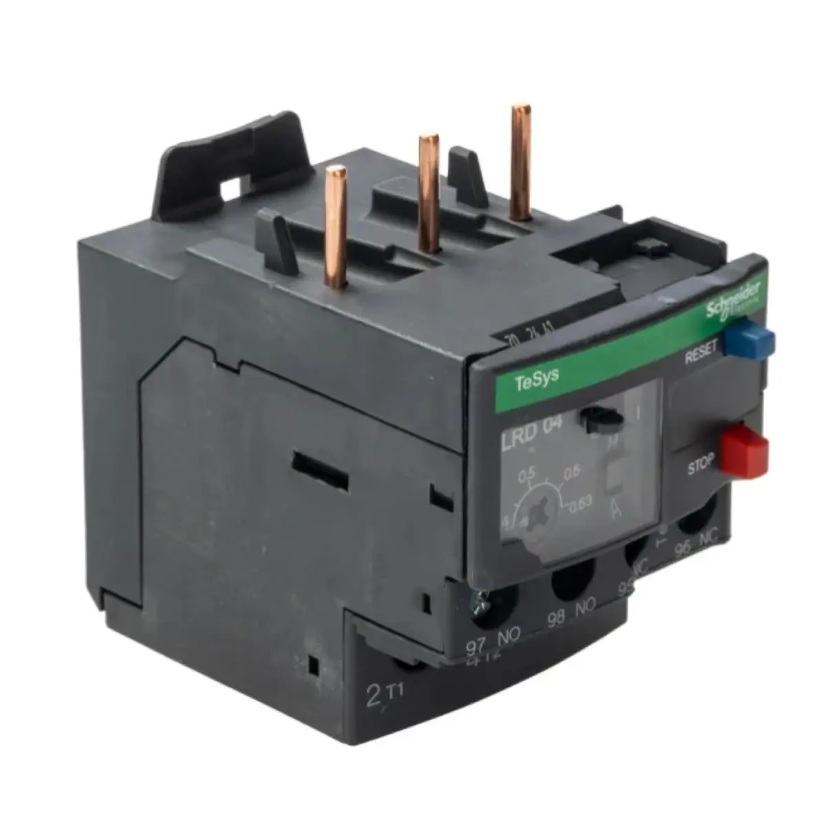 

LRD04C LRD04 LRD thermal overload relays - 0.4...0.63 A - class 10A