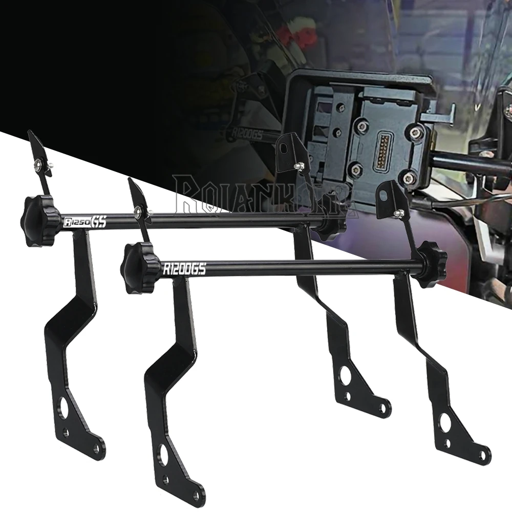 

R1200GS (LC) R1200GS ADV GSA (LC) GS1200 2024 Windscreen stabilizer with GPS mounting bracket For BMW R1250GS R1250GS Adventure