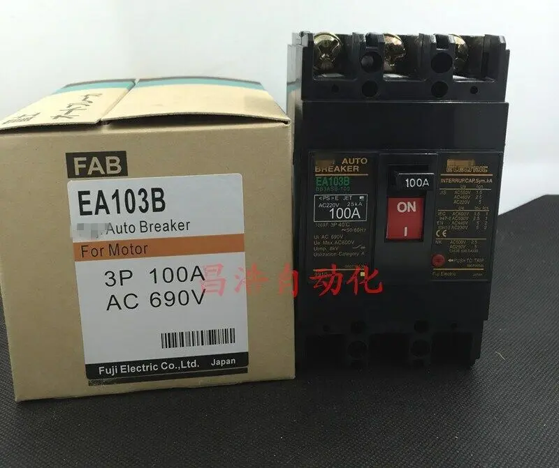 NEW IN BOX For Fuji EA103B 100A Circuit breaker 3P