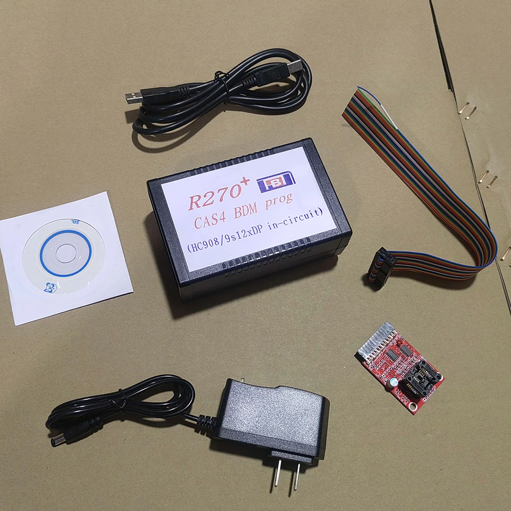 R270+ V1.20 Car CAS4 BDM Programmer R270 BDM Program for BMW Auto Key Programmer Support M35080 Car Diagnostic Tool