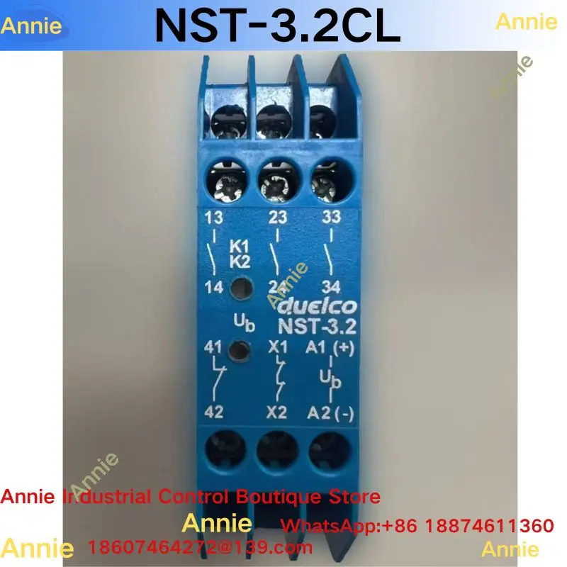 Original NST-3.2CL safety relay, 24VAC/DC