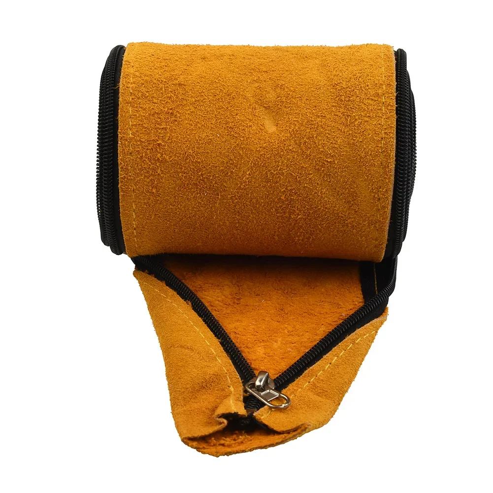 Cowhide Leather Sleeving Designed To Safeguard Your TIG Welder's Cables Protective Coverage At A Full Length Of 11 5 Feet