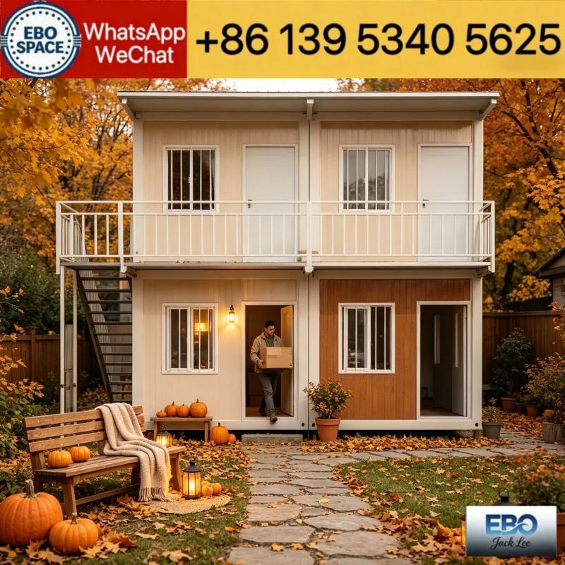 MMC custom 20ft container log cabin, 2-3 bedrooms, mobile expandable Capsule Room