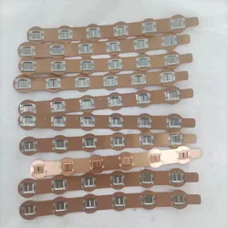 Copper Bus 21700 1*6P Battery Positive And Negative Copper Nickel Bar  0.3mm Withstand High Current 200A Can Be Customized 10PCS