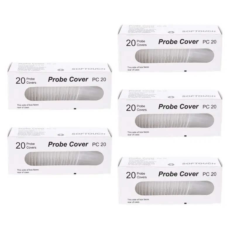 100 Counts Ear  Probe Covers/Refill Caps/Lens Filters Fiting for Digital Thermometers Disposable Covers