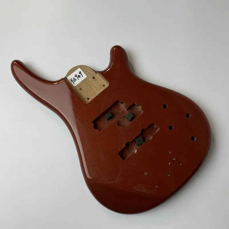 

YB949 Цвет красного вина Специальный датчик 4-струнный корпус электрического бас-гитара Липа Активная древесина Сделано в Тайване Компания